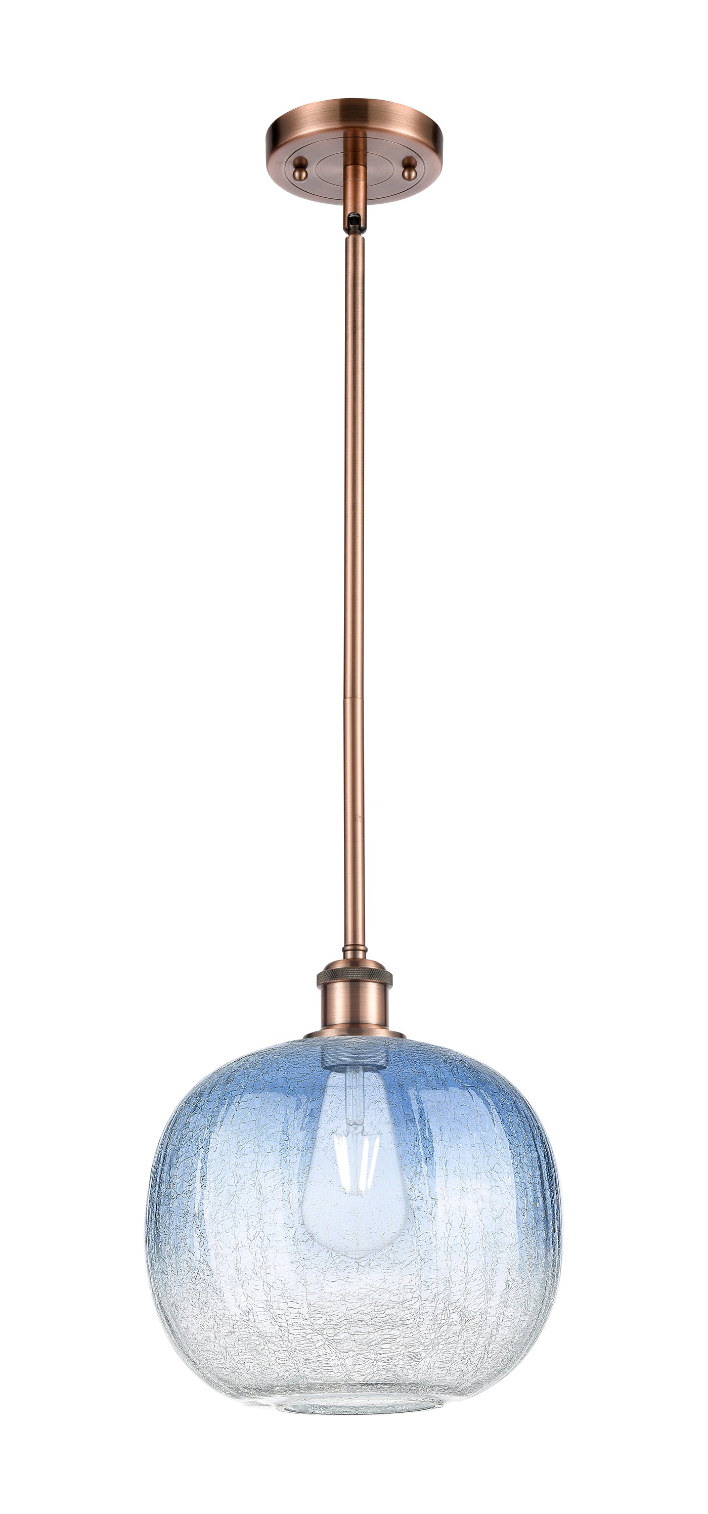 Ballston Mini Pendant Antique Brass Steel