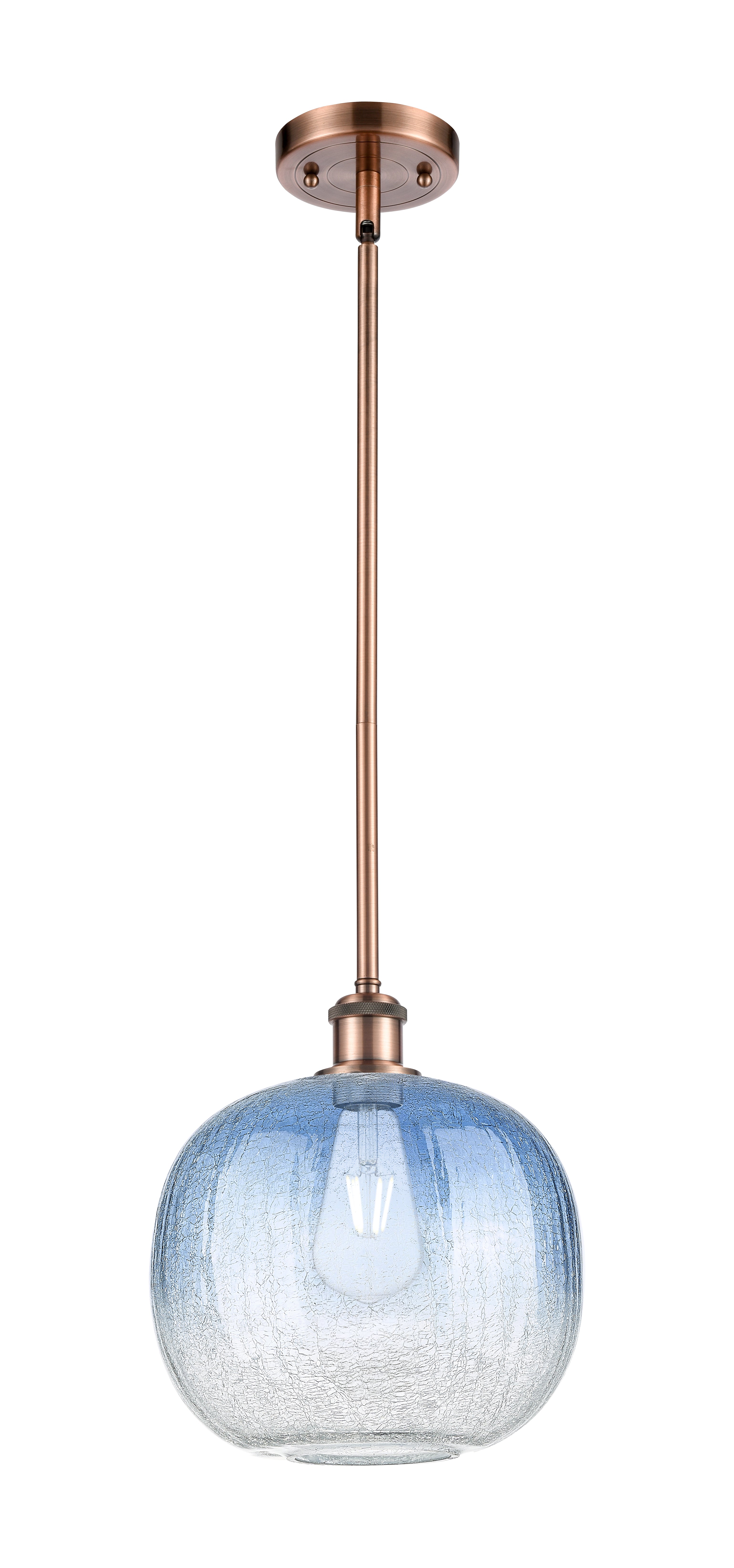 Ballston Mini Pendant Antique Brass Steel