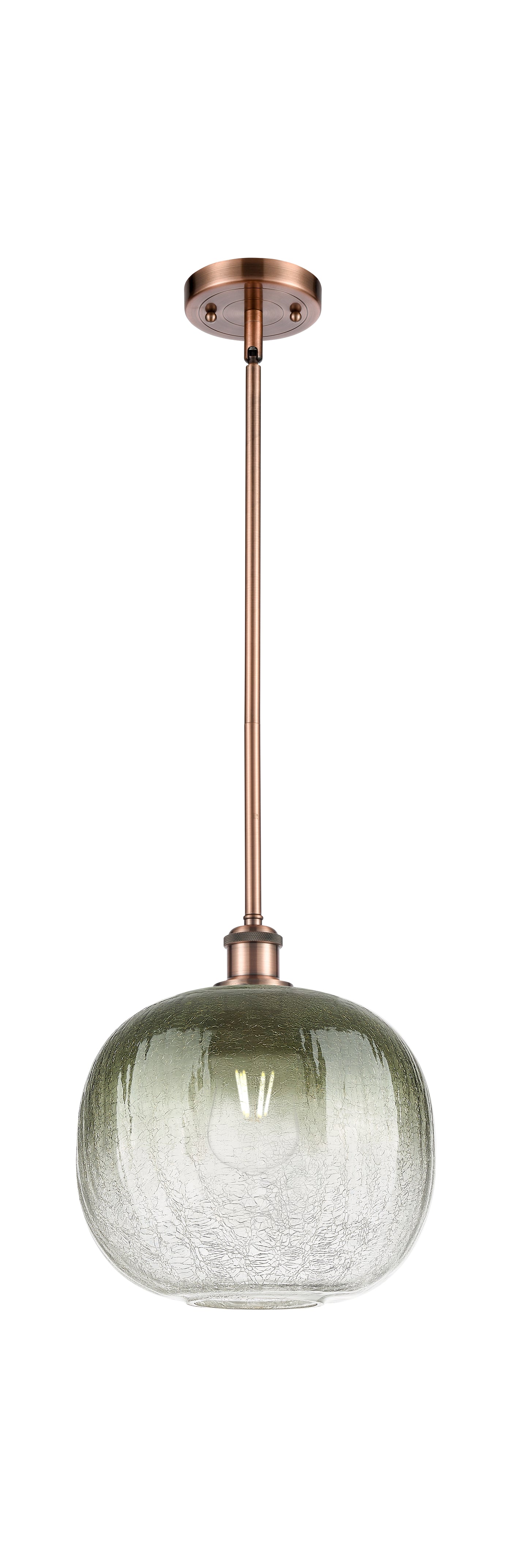 Ballston Mini Pendant Antique Brass Steel