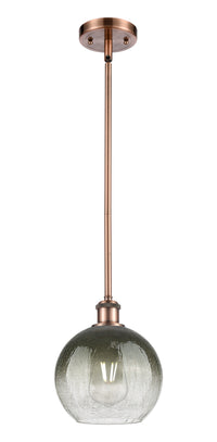 Ballston Mini Pendant Antique Brass Finish