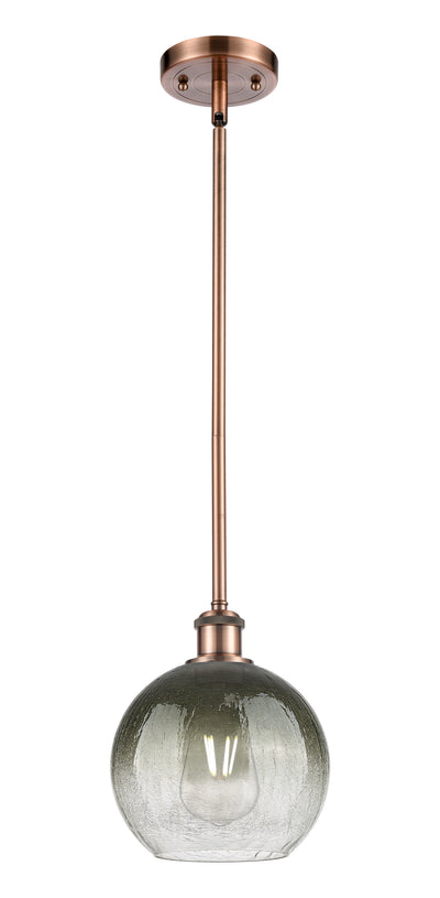 Ballston Mini Pendant Antique Brass Finish