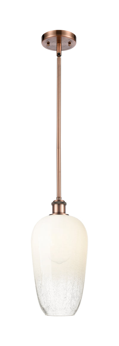 Ballston Mini Pendant Antique Brass Finish