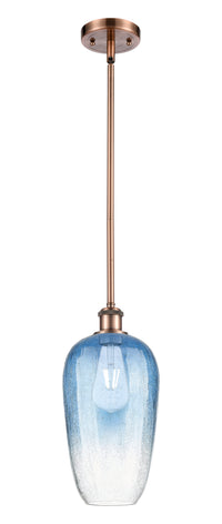 Ballston Mini Pendant Antique Brass Finish