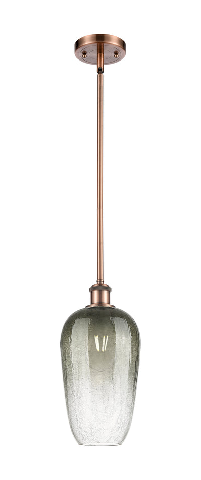 Ballston Mini Pendant Antique Brass Finish