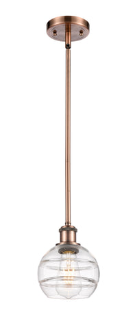 Ballston Mini Pendant Antique Brass Cast