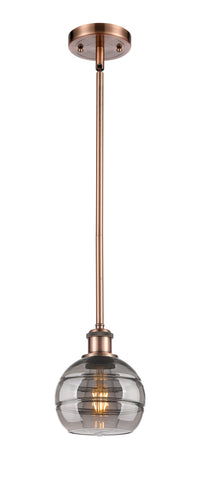 Ballston Mini Pendant Antique Brass Cast