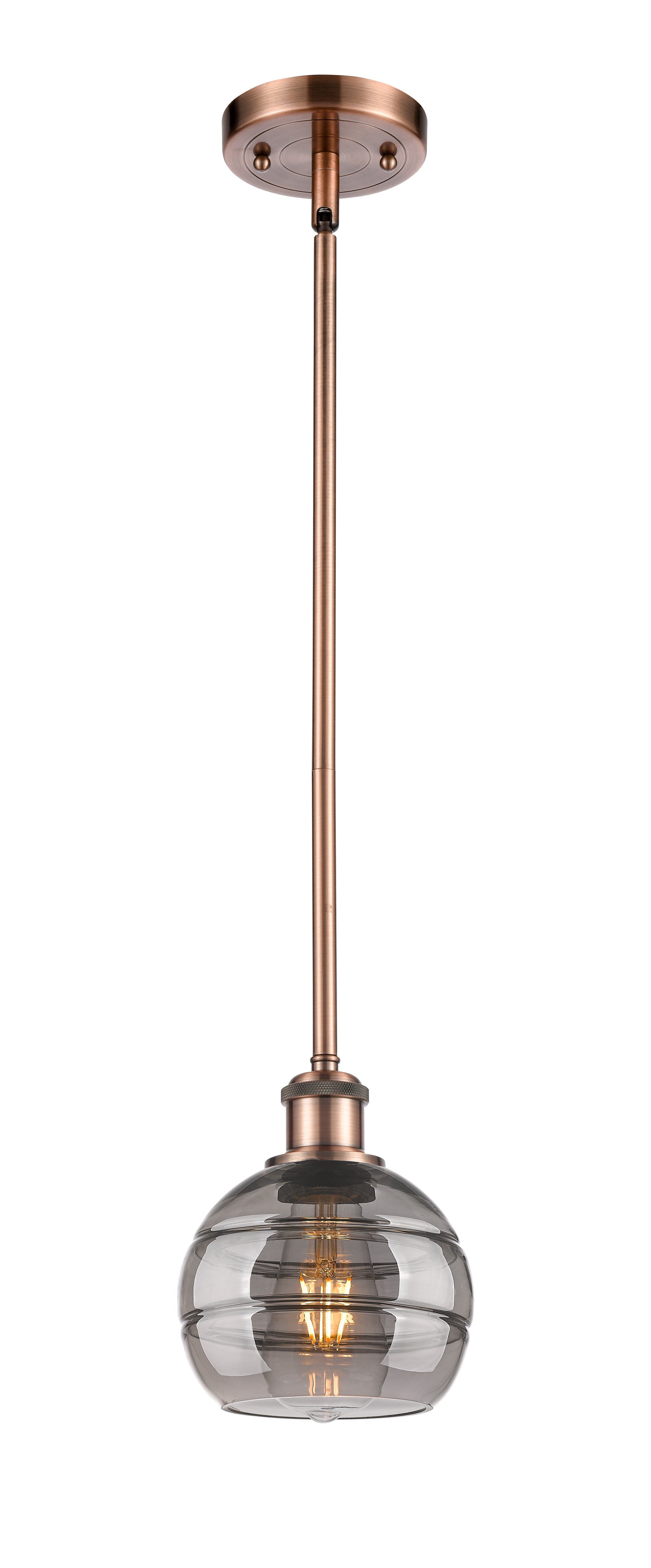 Ballston Mini Pendant Antique Brass Cast