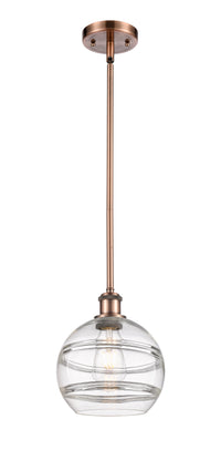 Ballston Mini Pendant Antique Brass Finish