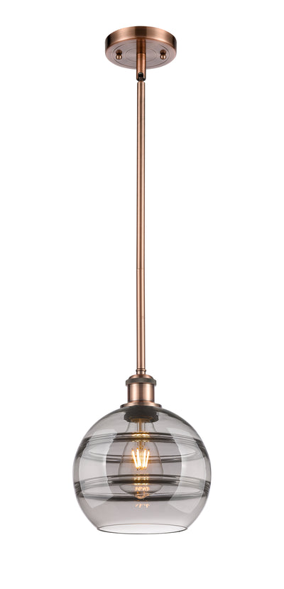 Ballston Mini Pendant Antique Brass Finish