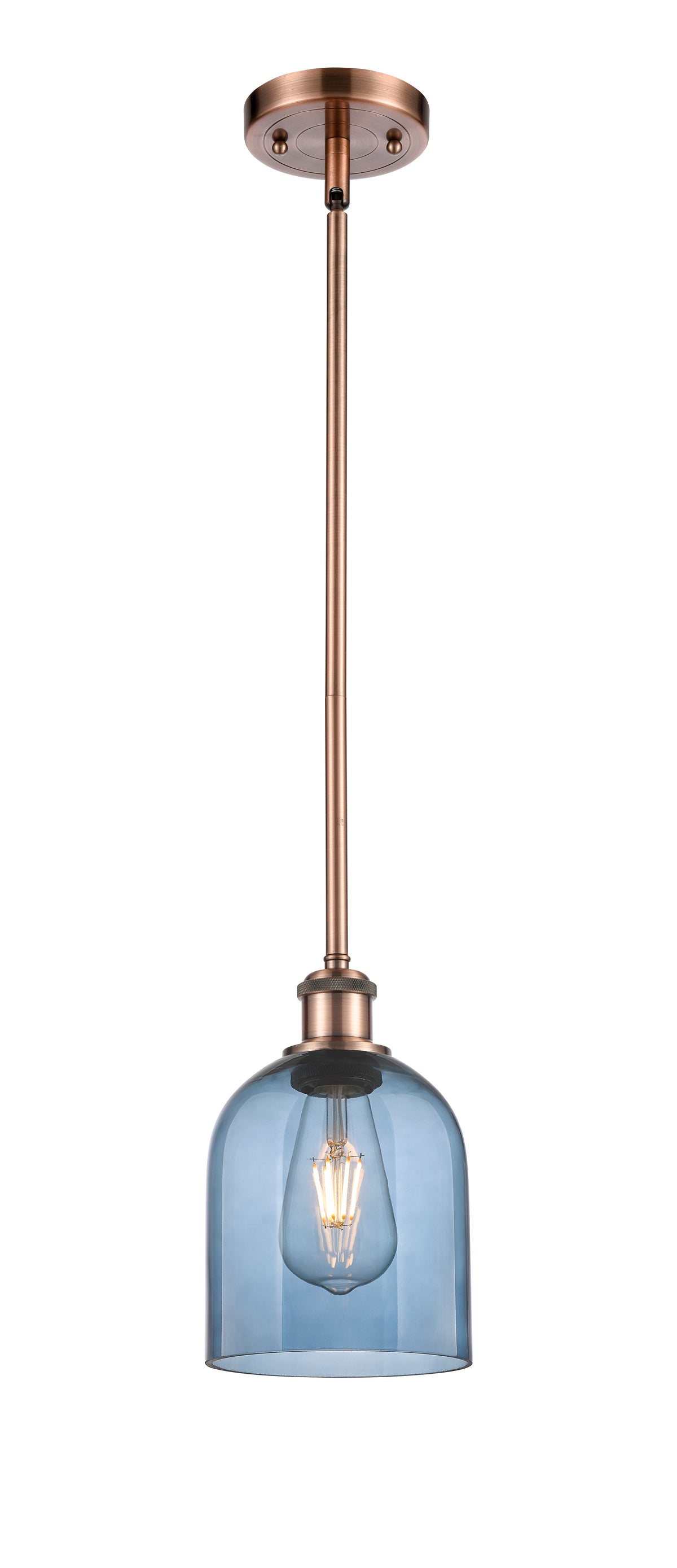 Ballston Mini Pendant Antique Brass