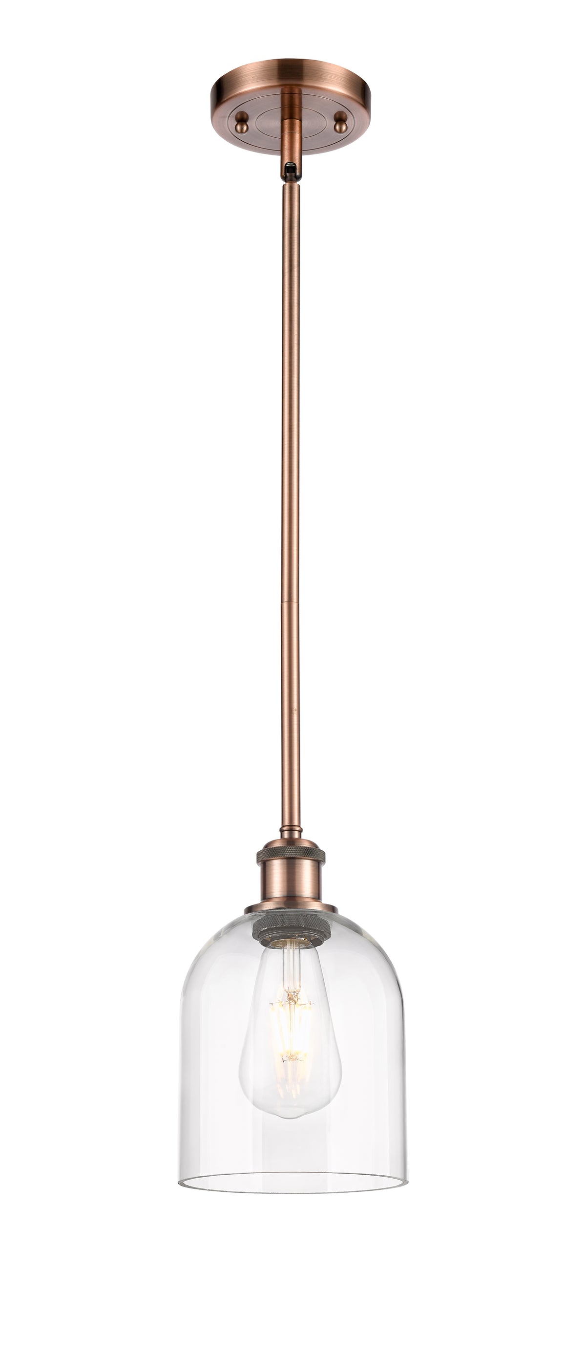 Ballston Mini Pendant Antique Brass