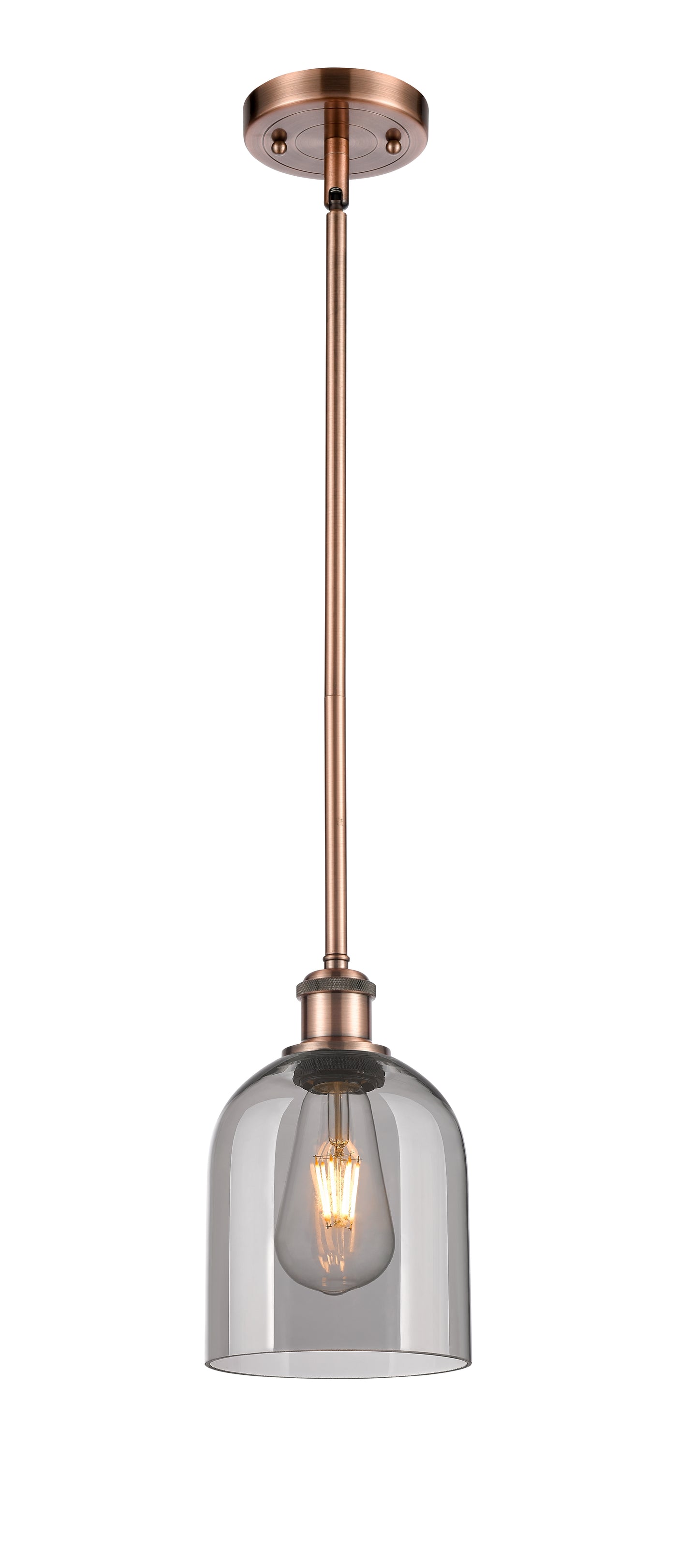 Ballston Mini Pendant Antique Brass