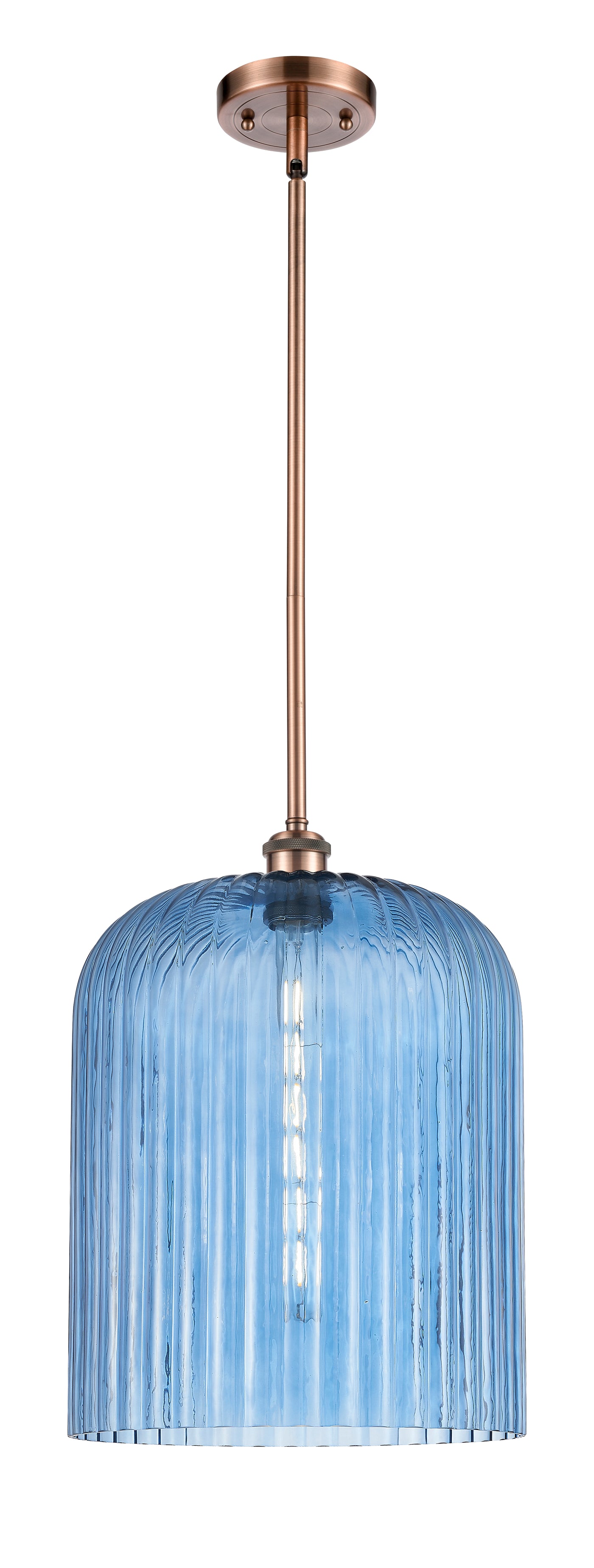 Ballston Mini Pendant Antique Brass Finish