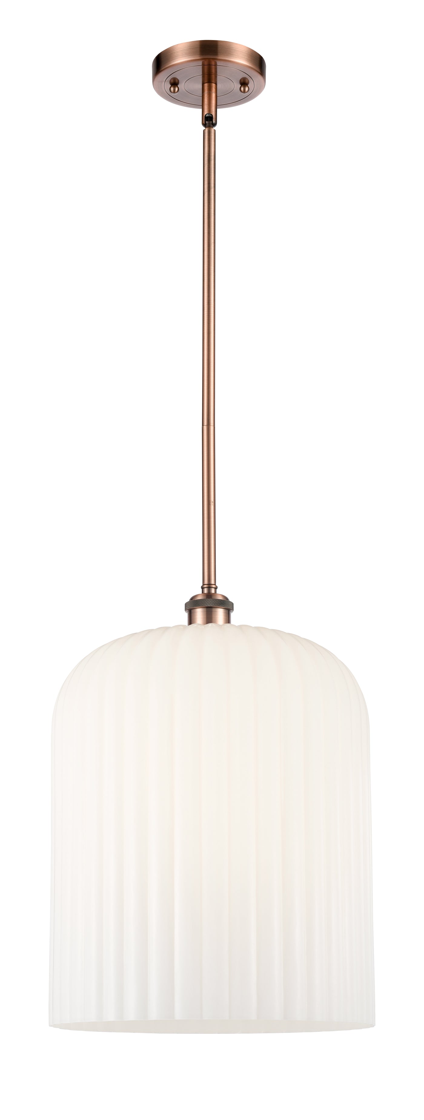 Ballston Mini Pendant Antique Brass Finish