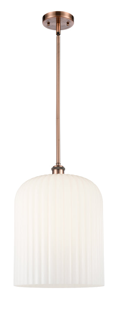 Ballston Mini Pendant Antique Brass Finish