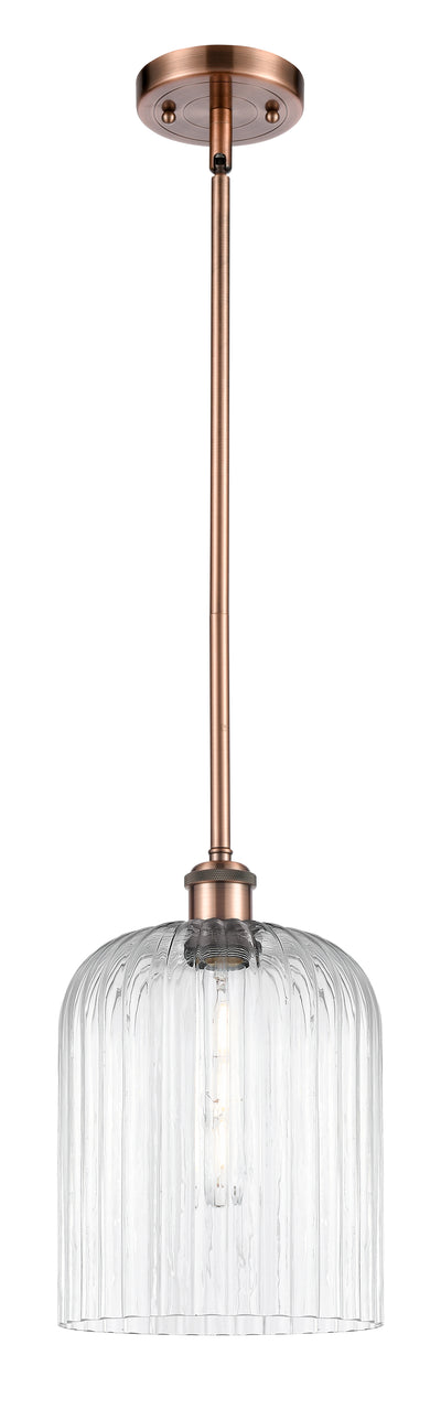 Ballston Mini Pendant Antique Brass Finish