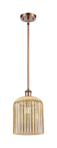 Ballston Mini Pendant Antique Brass Finish