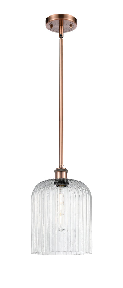Ballston Mini Pendant Antique Brass Finish