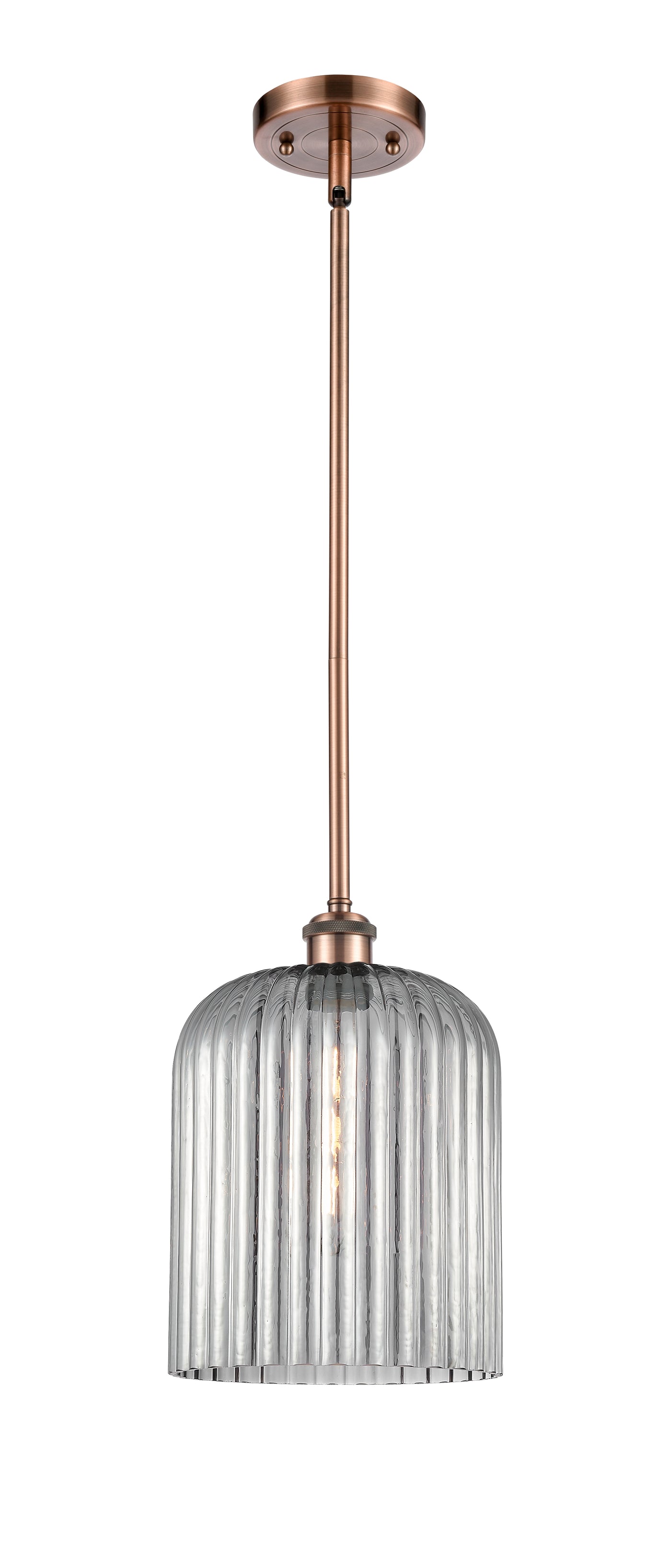 Ballston Mini Pendant Antique Brass Finish