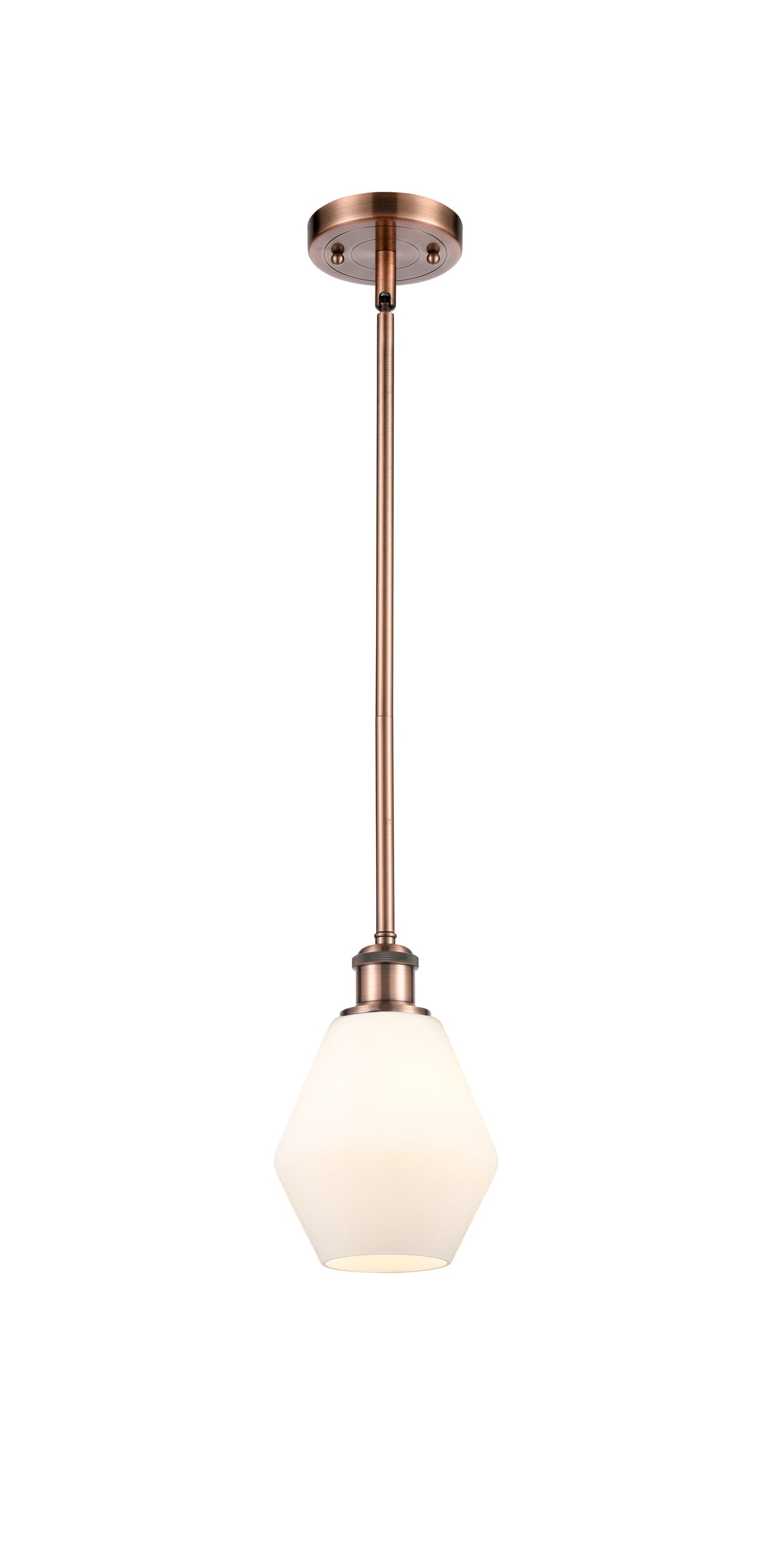 Ballston Mini Pendant Antique Brass Finish