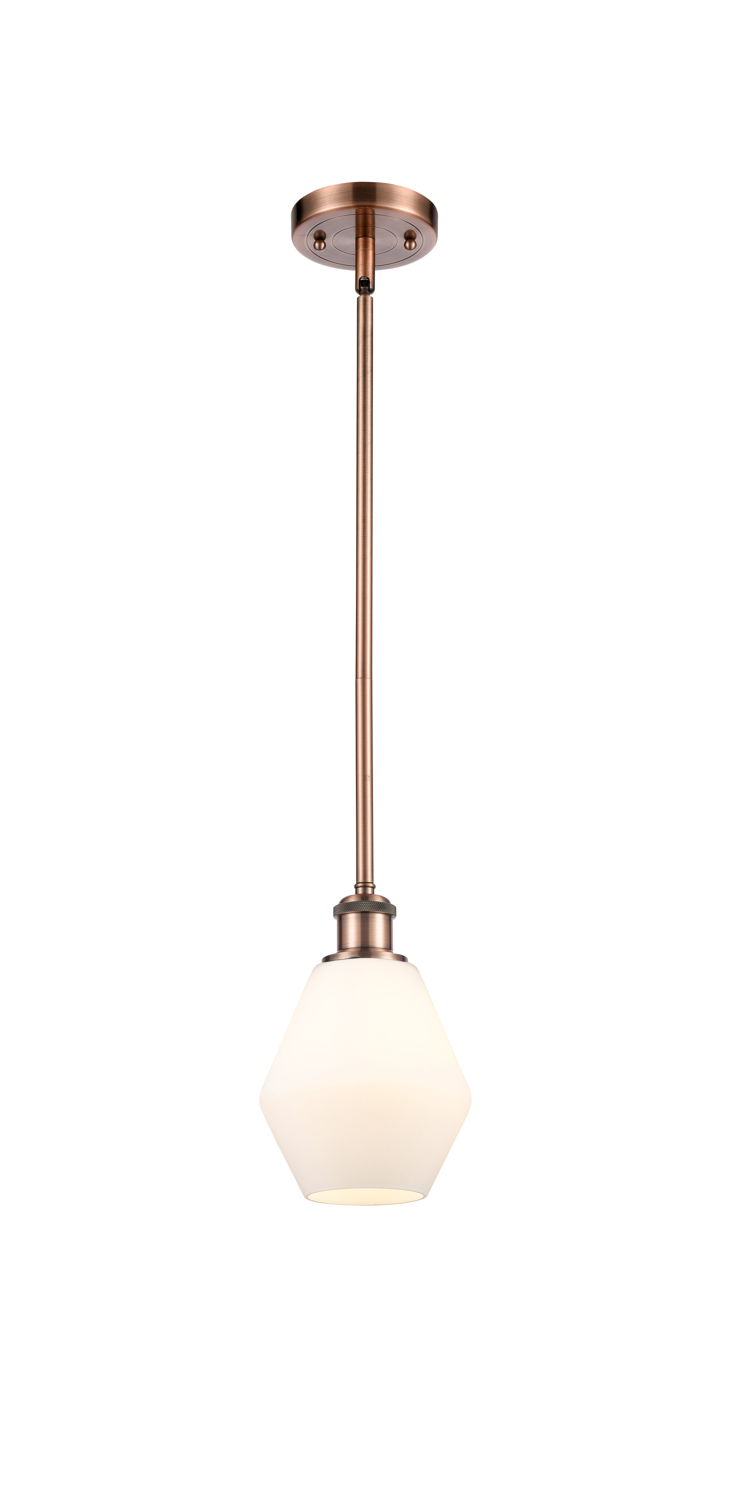 Ballston Mini Pendant Antique Brass Finish