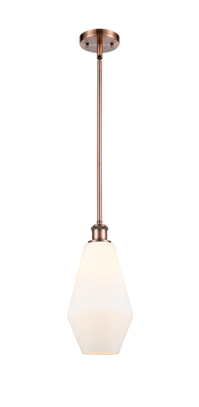 Ballston Mini Pendant 7 Inch Cast Brass