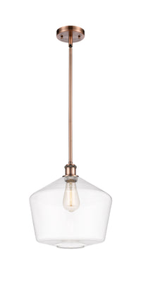 Ballston Mini Pendant Antique Brass Finish