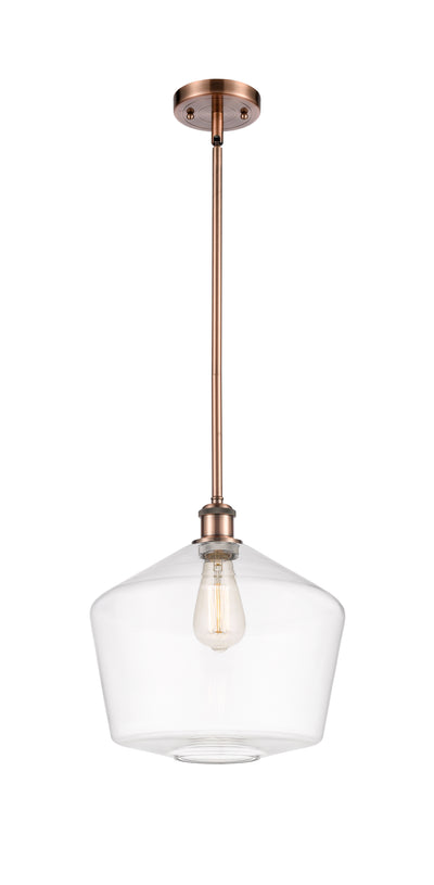 Ballston Mini Pendant Antique Brass Finish