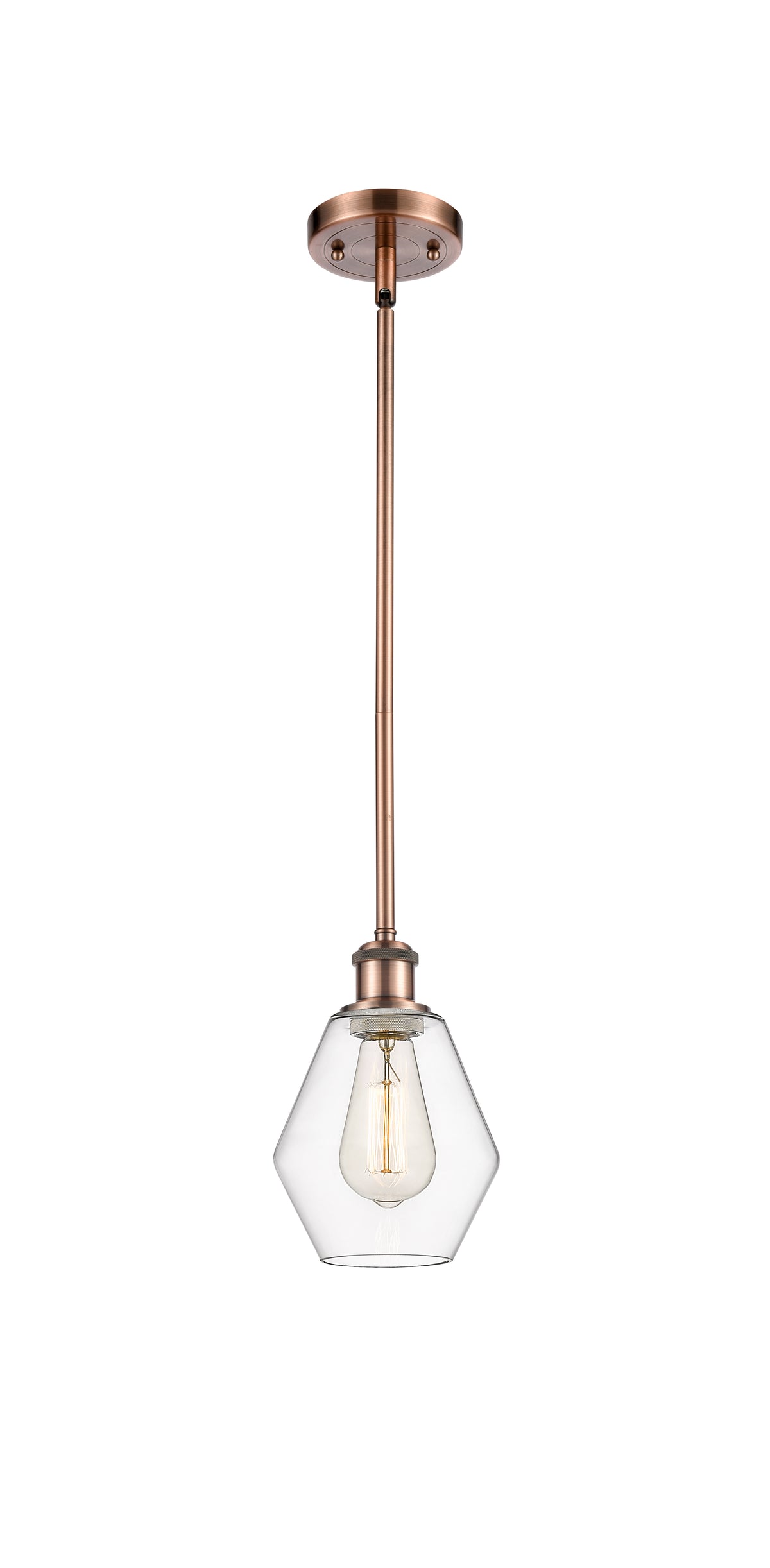 Ballston Mini Pendant Cast Brass Antique