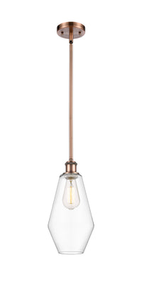 Ballston Mini Pendant Antique Brass Finish
