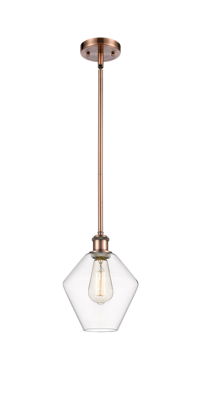 Ballston Mini Pendant Antique Brass Finish