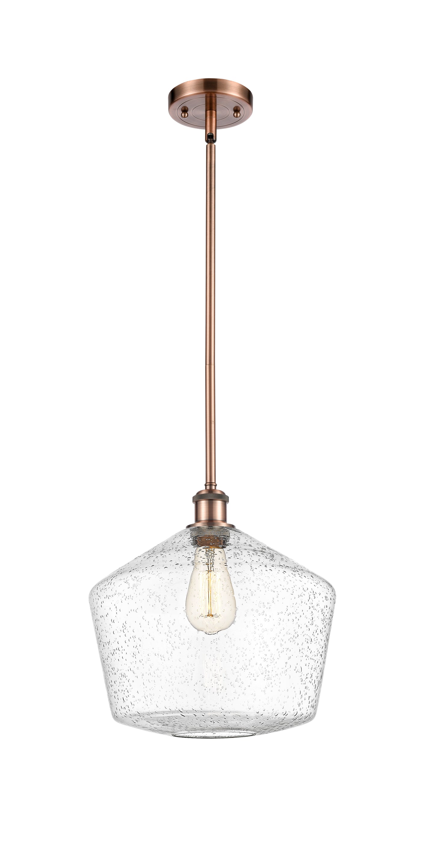 Ballston Mini Pendant Antique Brass Finish