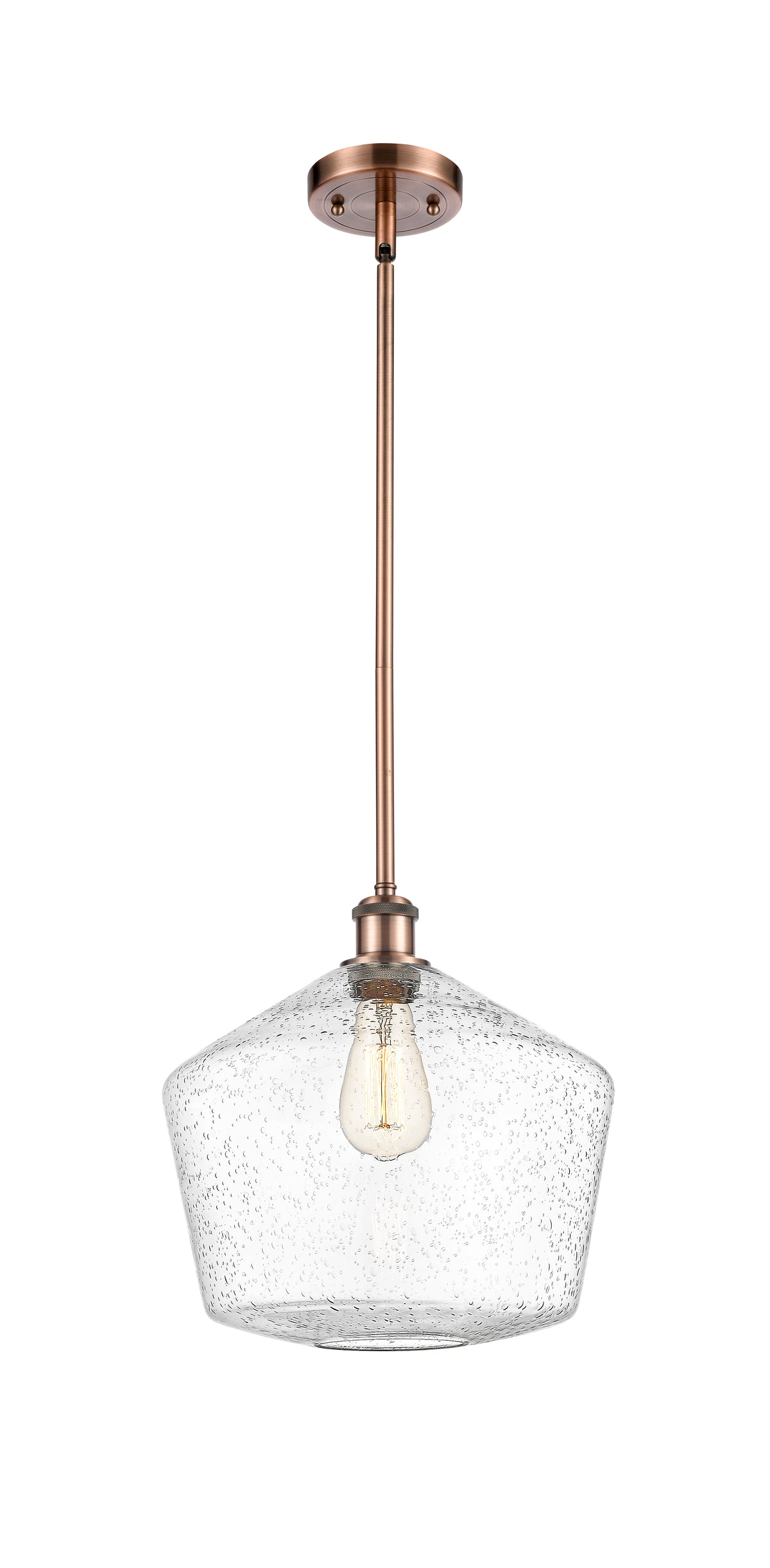 Ballston Mini Pendant Antique Brass Finish