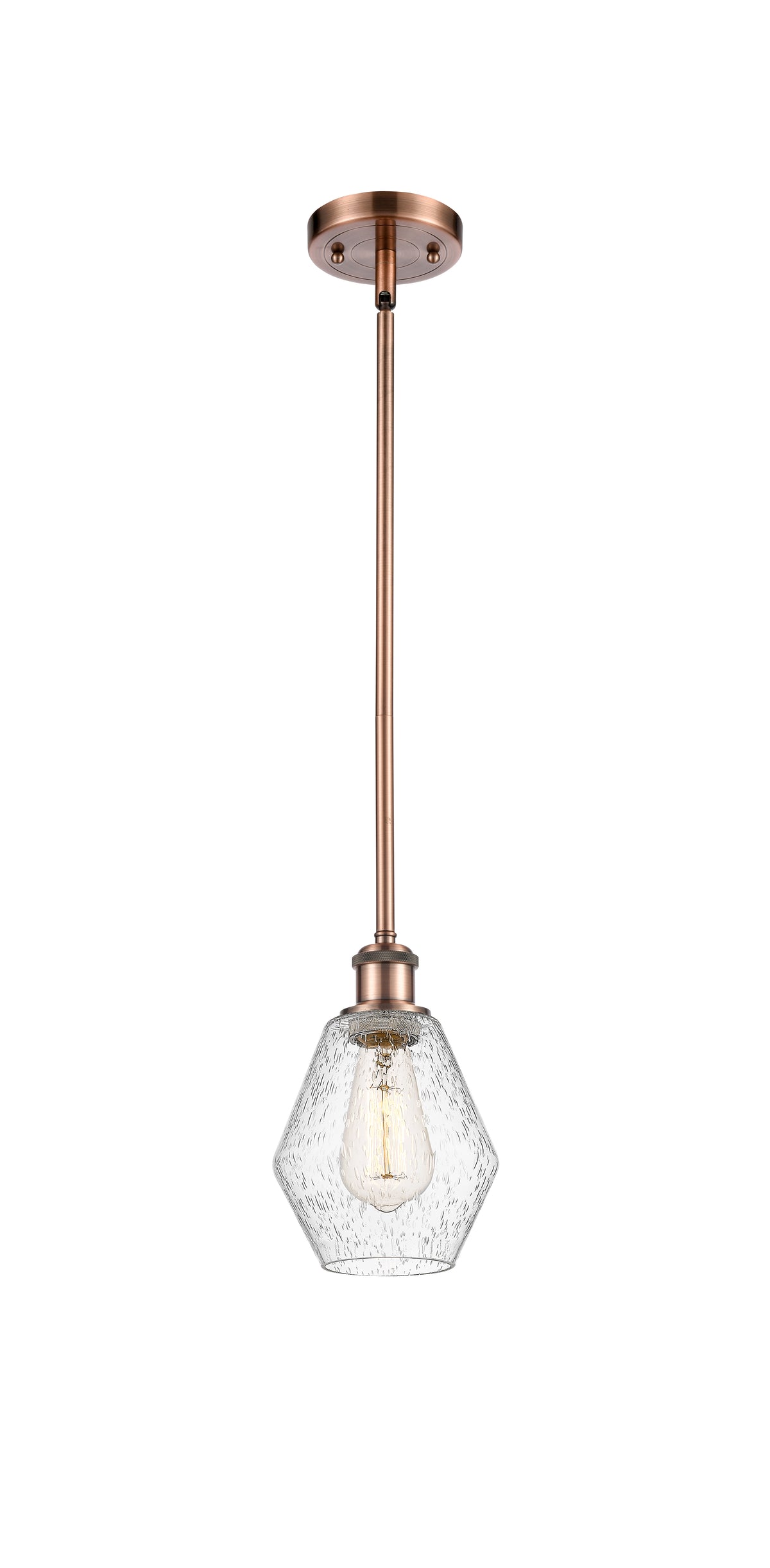Ballston Mini Pendant Antique Brass Finish