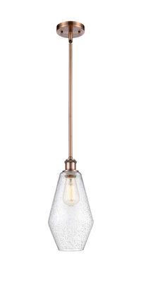 Ballston Mini Pendant 7 Inch Cast Brass