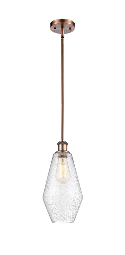 Ballston Mini Pendant 7 Inch Cast Brass