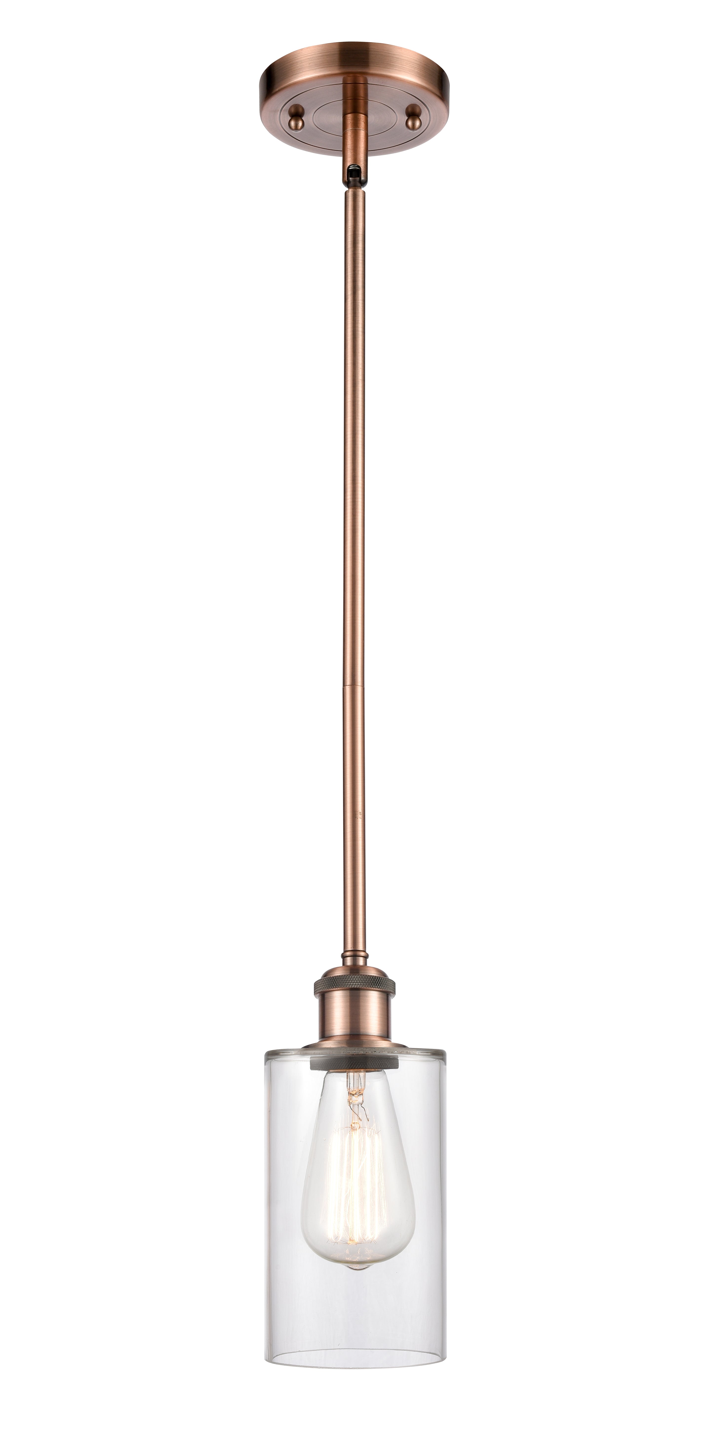 Ballston Mini Pendant Antique Brass Cast