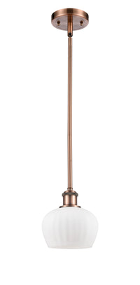 Ballston Mini Pendant Antique Brass Finish
