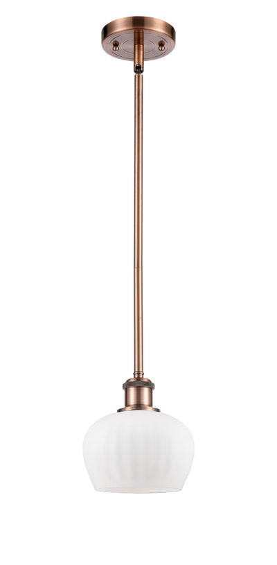 Ballston Mini Pendant Antique Brass Finish
