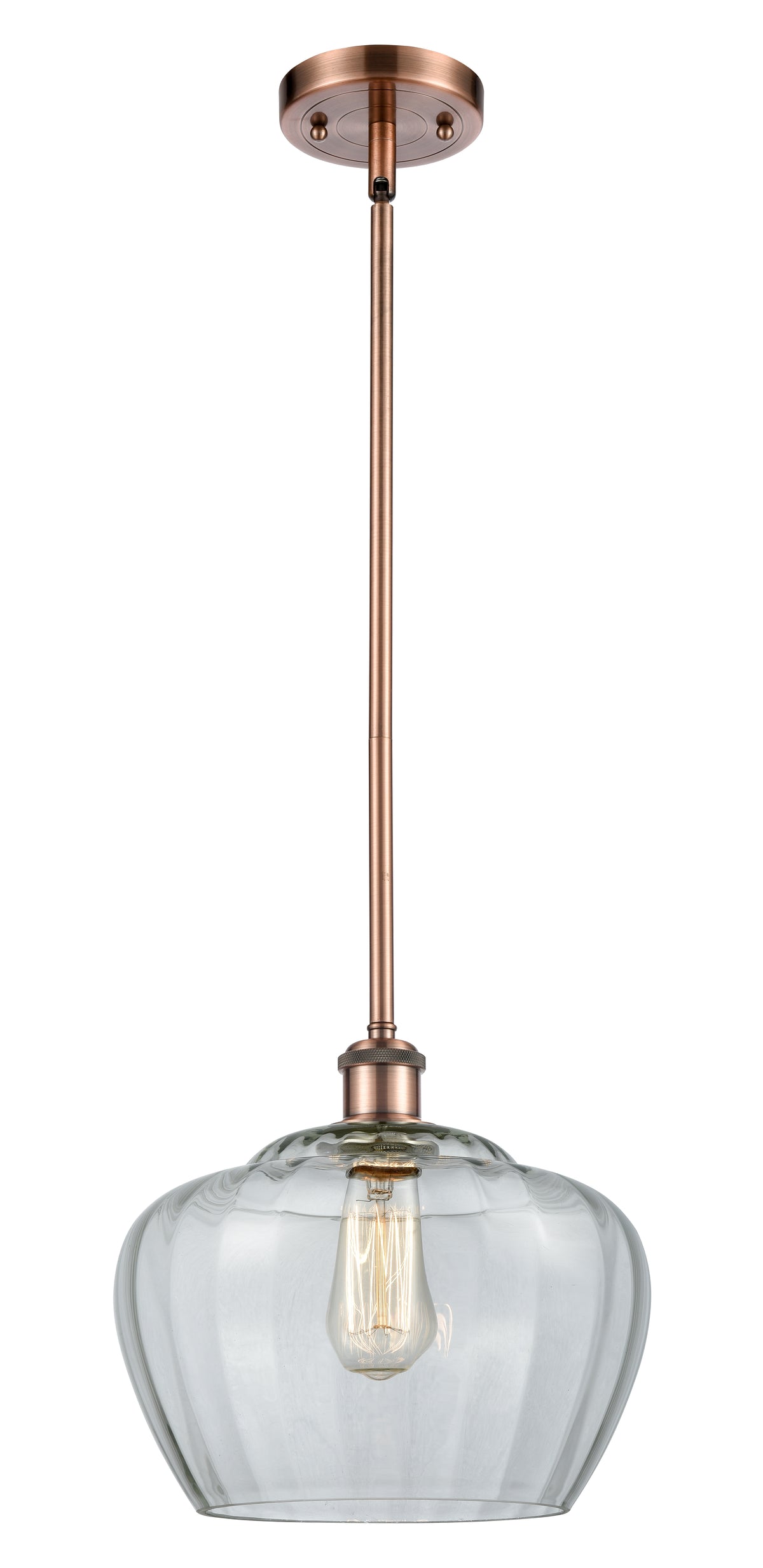 Ballston Mini Pendant Cast Brass 11 Inch
