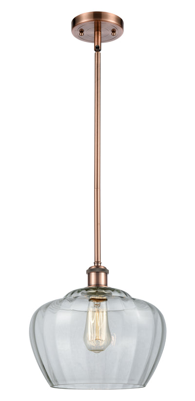 Ballston Mini Pendant Antique Brass Finish