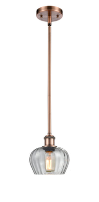 Ballston Mini Pendant Antique Brass Finish