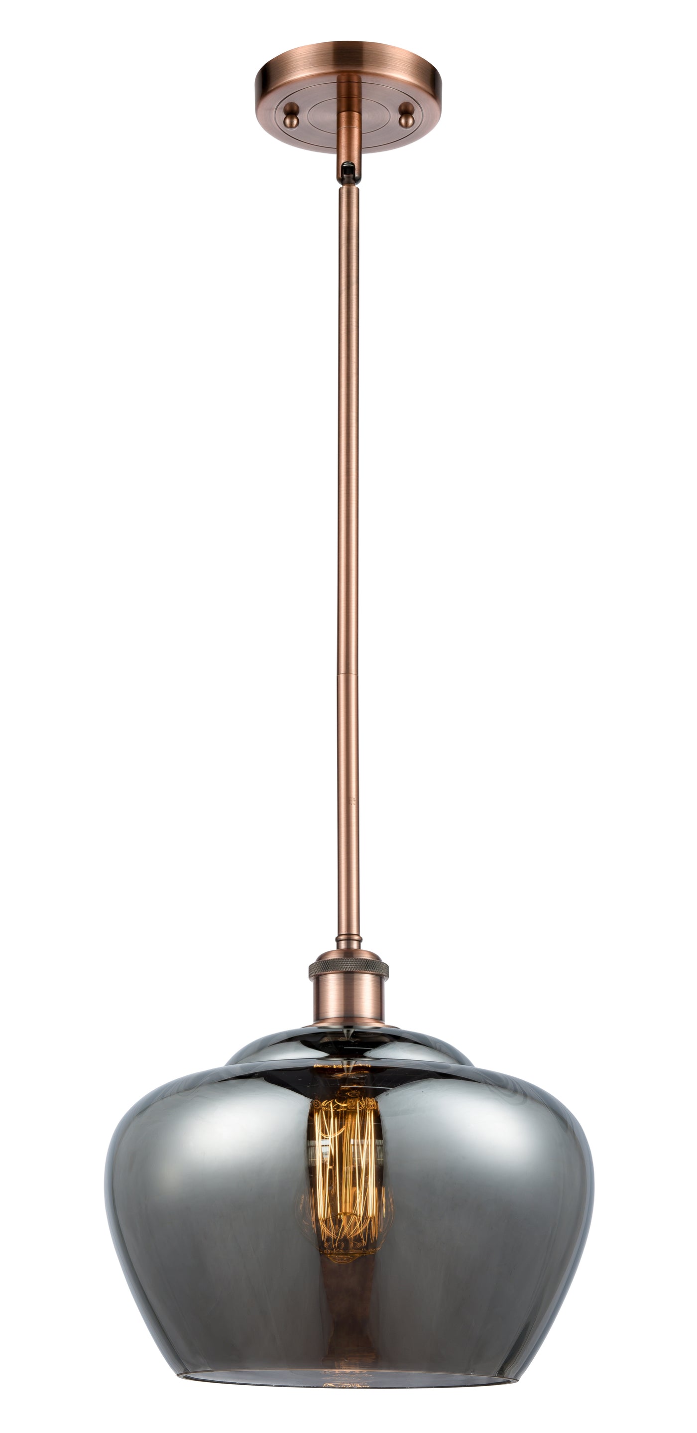Ballston Mini Pendant Cast Brass 11 Inch