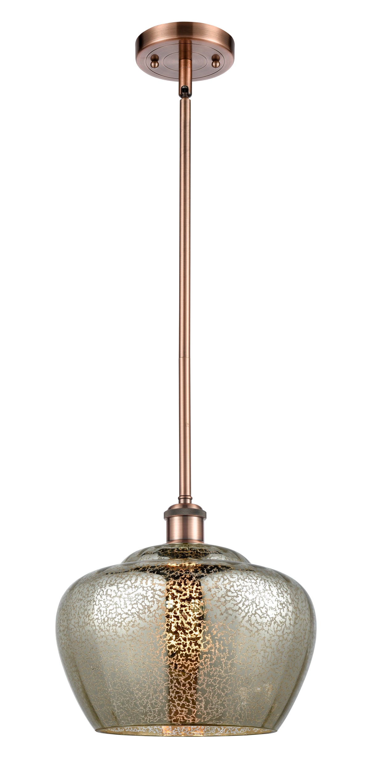 Ballston Mini Pendant Cast Brass 11 Inch