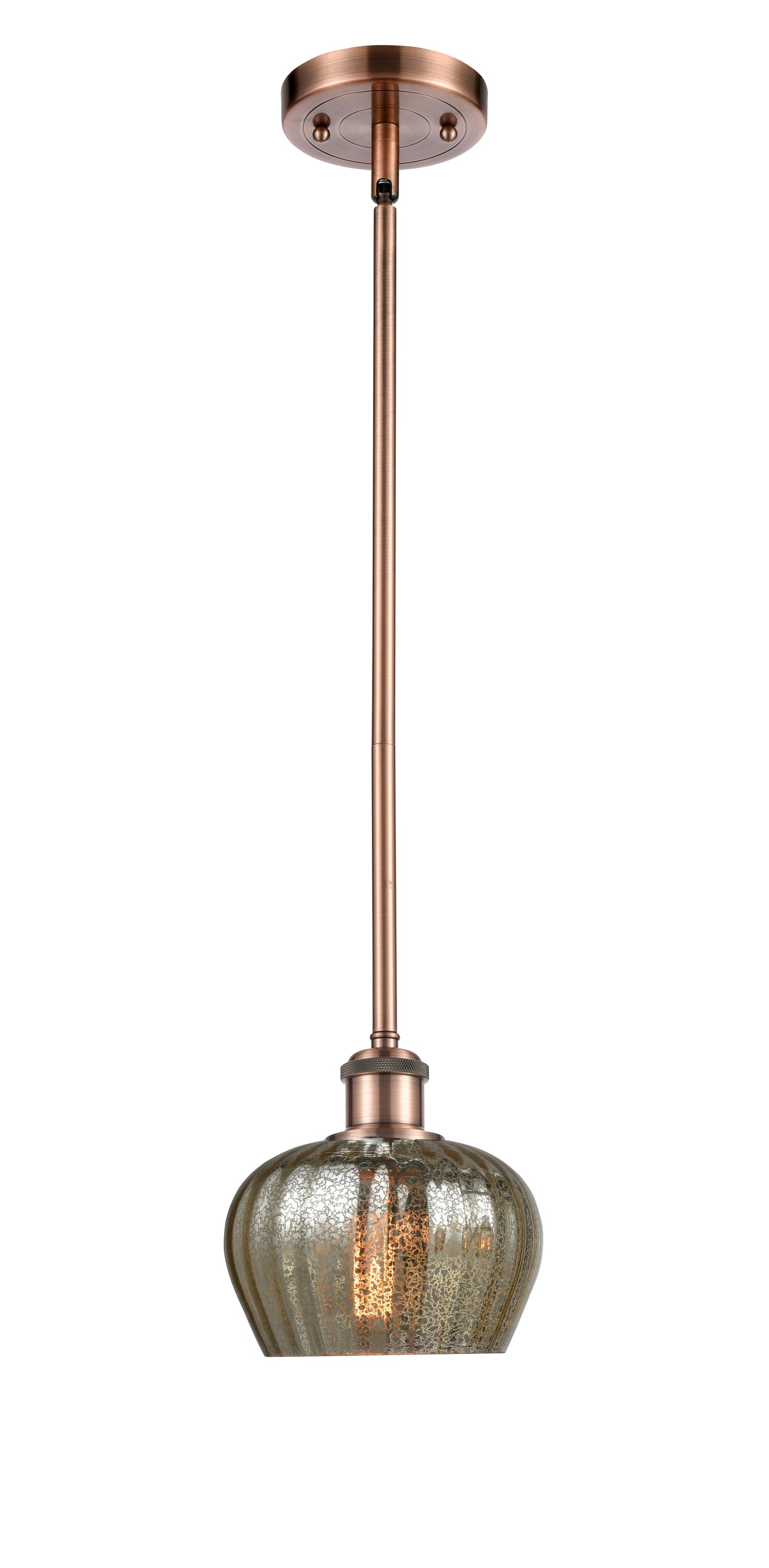 Ballston Mini Pendant Antique Brass Finish
