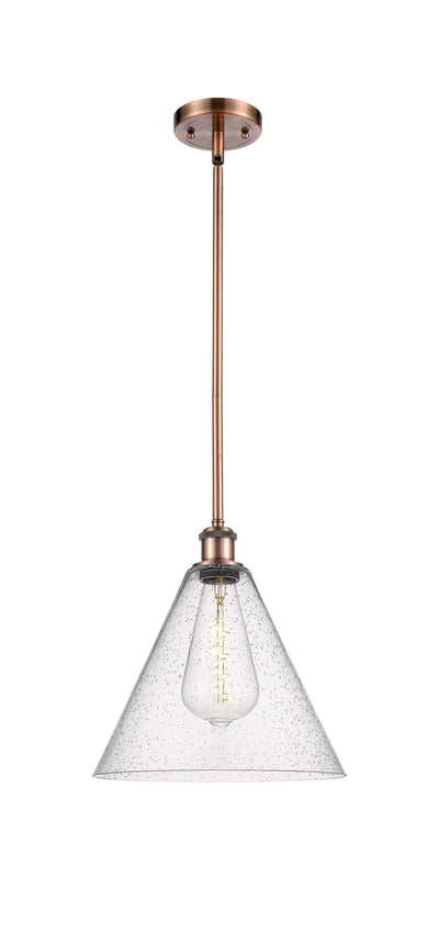 Ballston Mini Pendant Antique Brass Finish