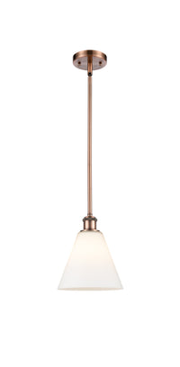 Ballston Mini Pendant Antique Brass Finish