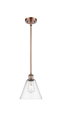 Ballston Mini Pendant Antique Brass Finish
