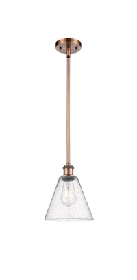 Ballston Mini Pendant Antique Brass Finish