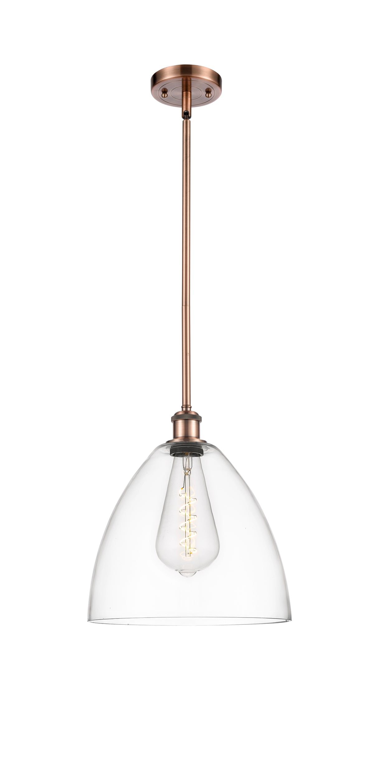 Ballston Mini Pendant Antique Brass